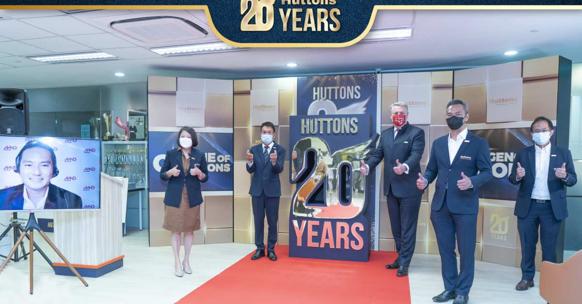 Huttons marks 20th anniversary with charity drive, launch of new digital tools - EDGEPROP SINGAPORE