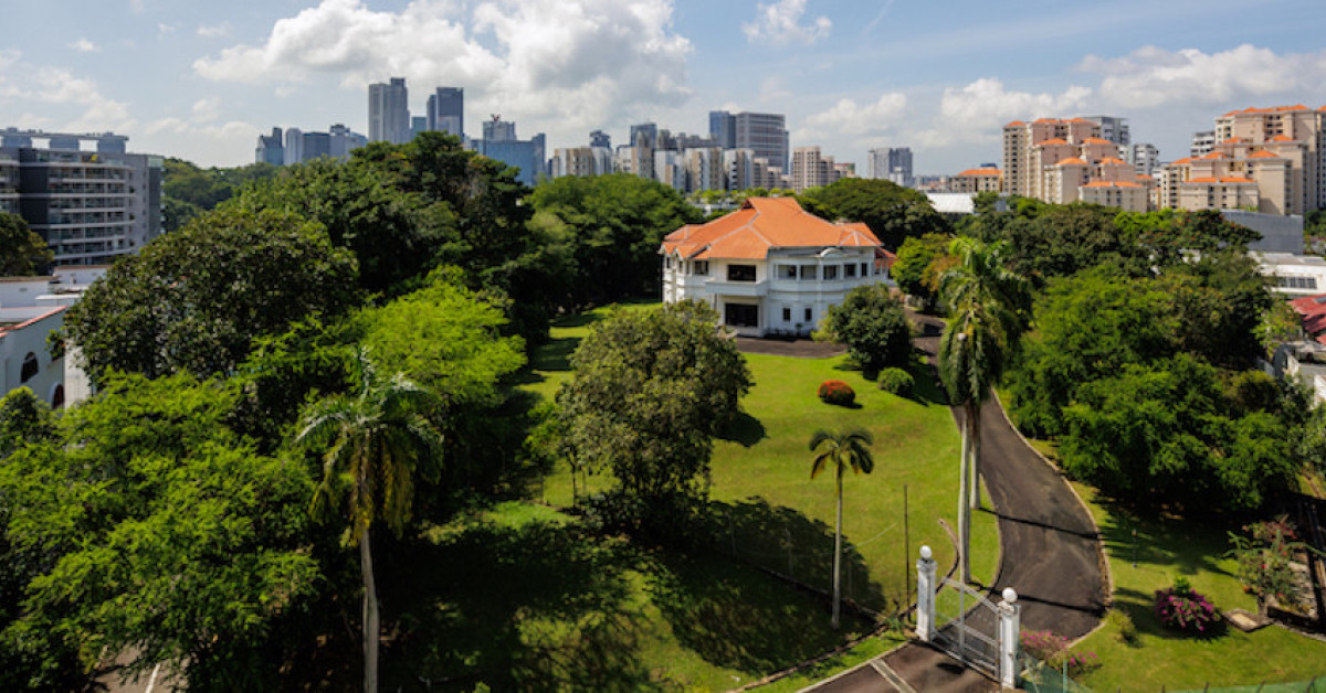 [UPDATE] Bungalow plot at 5 Oxley Rise on the market for $300 mil - EDGEPROP SINGAPORE