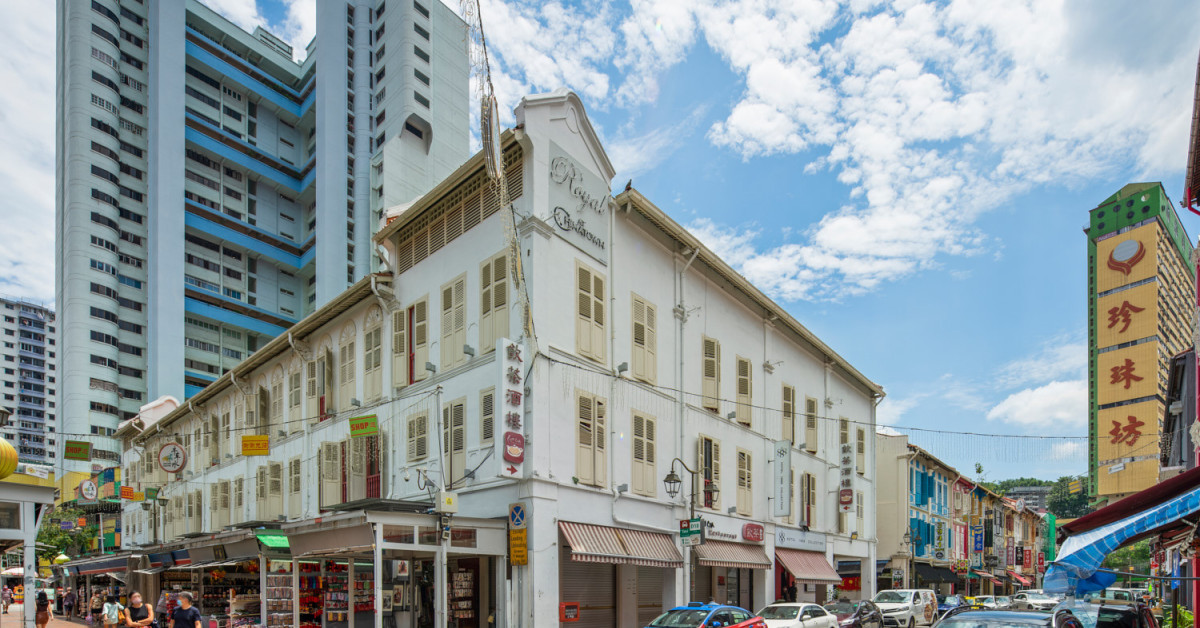 Row of seven conservation shophouses in Chinatown for $110 mil  - EDGEPROP SINGAPORE