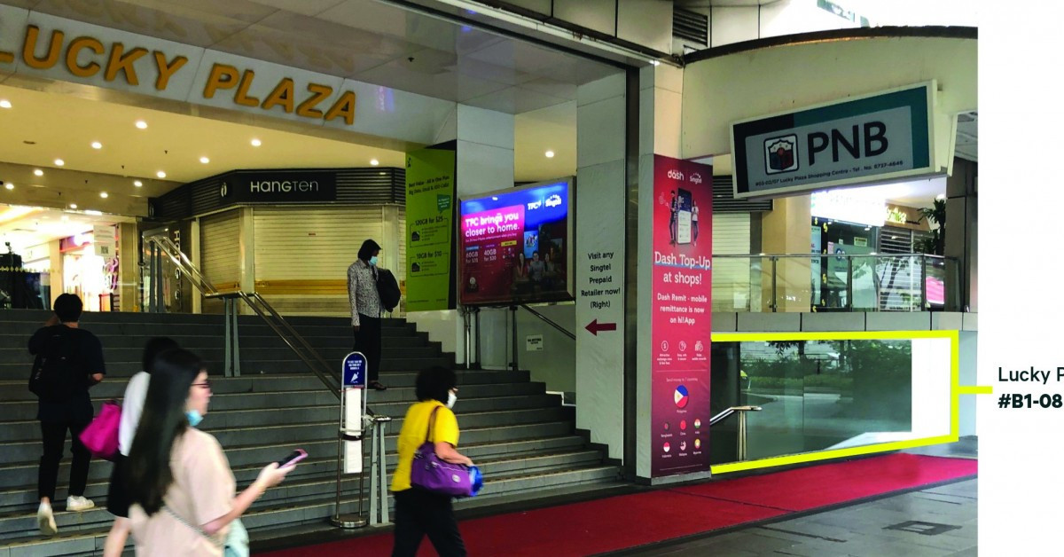 Freehold Lucky Plaza retail unit for sale at $15 mil - EDGEPROP SINGAPORE