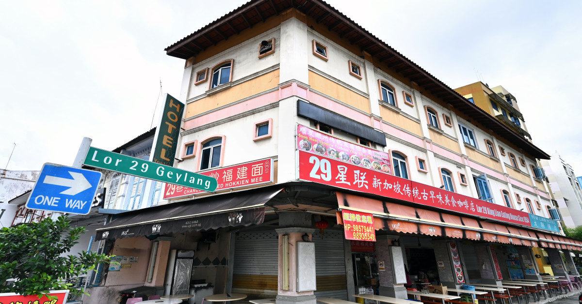Rare hotel/coffeeshop shophouse in Geylang up for sale - EDGEPROP SINGAPORE