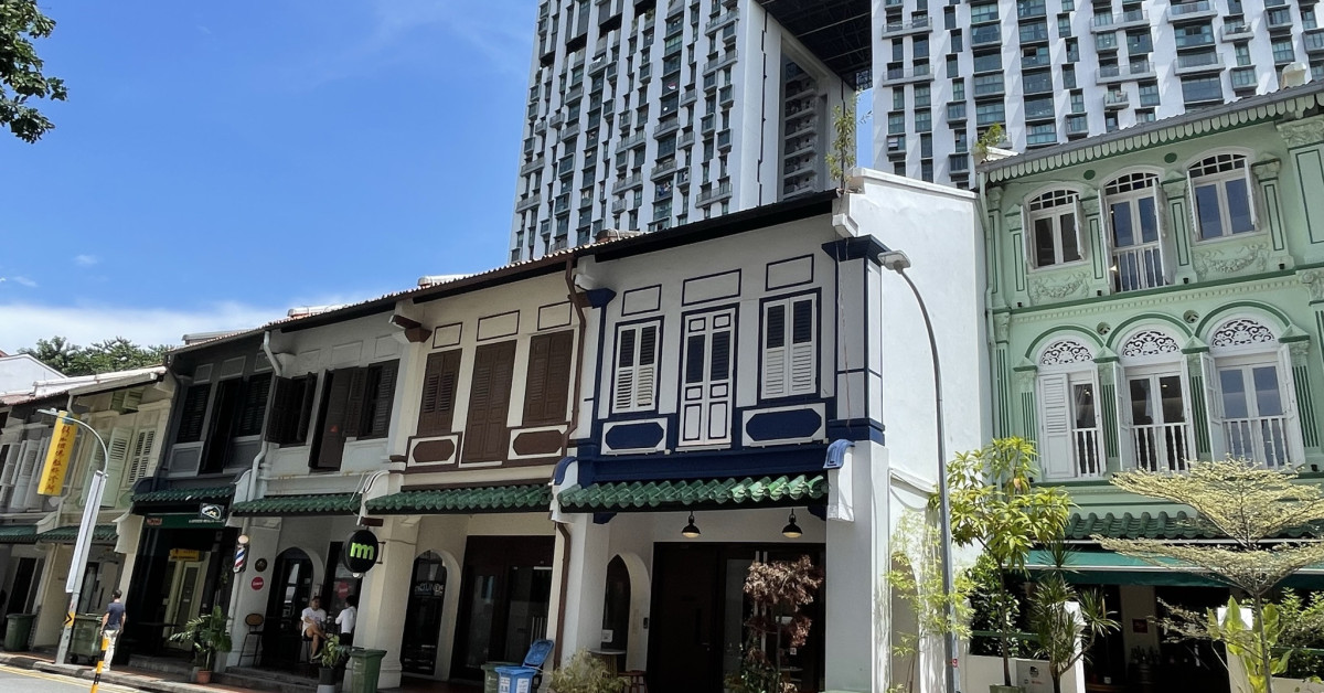 Commercial conservation shophouse on Craig Road up for sale at $12 mil  - EDGEPROP SINGAPORE
