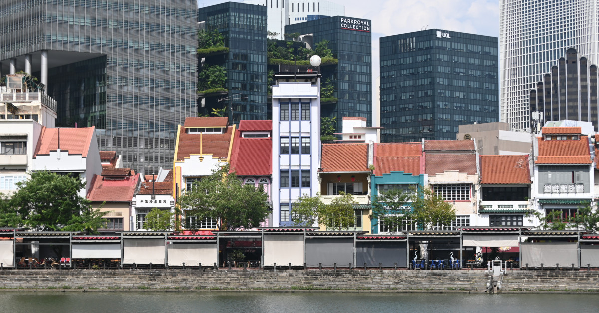 999-year leasehold six-storey shophouse in Boat Quay up for sale at $45 mil - EDGEPROP SINGAPORE