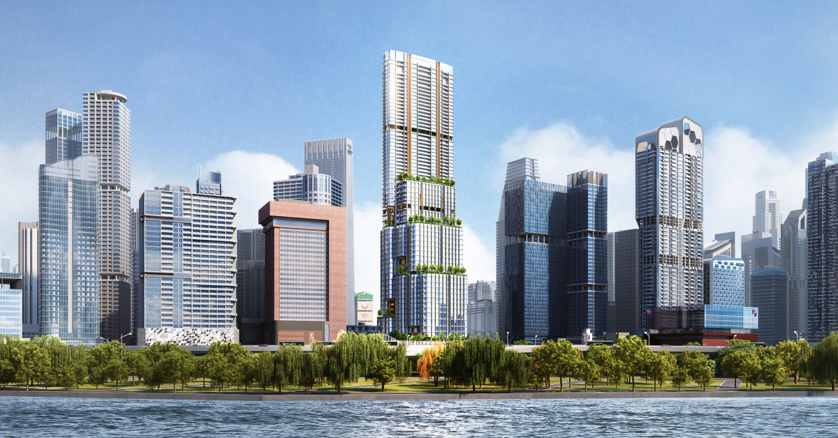 Former AXA Tower at 8 Shenton Way set to be the tallest skyscraper in Singapore - EDGEPROP SINGAPORE