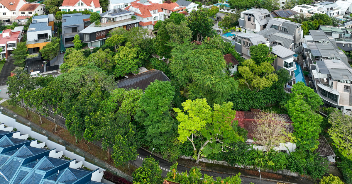 Freehold bungalows at Chancery Hill up for estate sale at $60 mil - EDGEPROP SINGAPORE