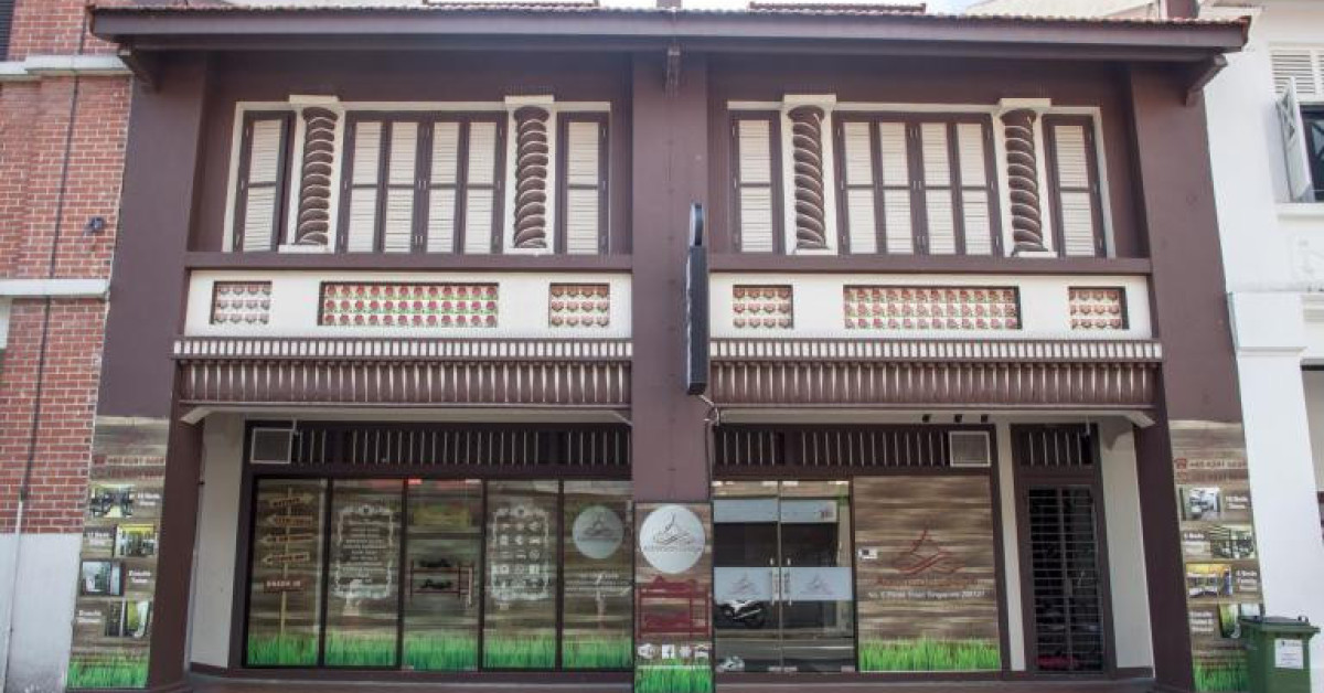Two shophouses at Perak Road up for sale at $13 mil - EDGEPROP SINGAPORE