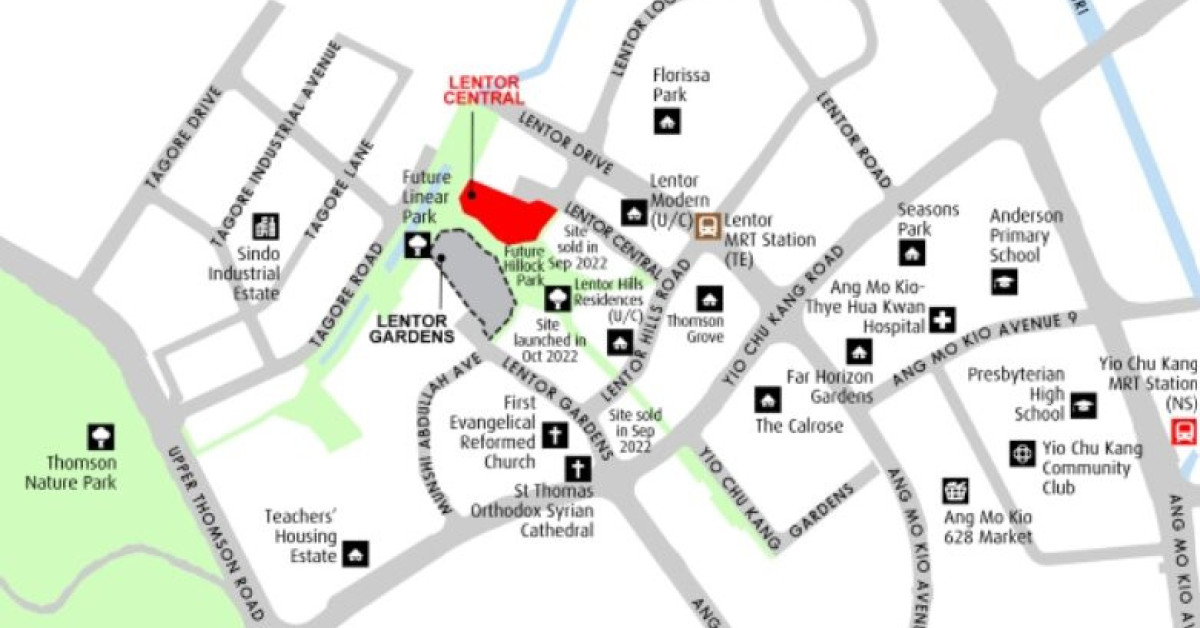Lentor Central GLS site launched for sale; Lentor Gardens site released - EDGEPROP SINGAPORE