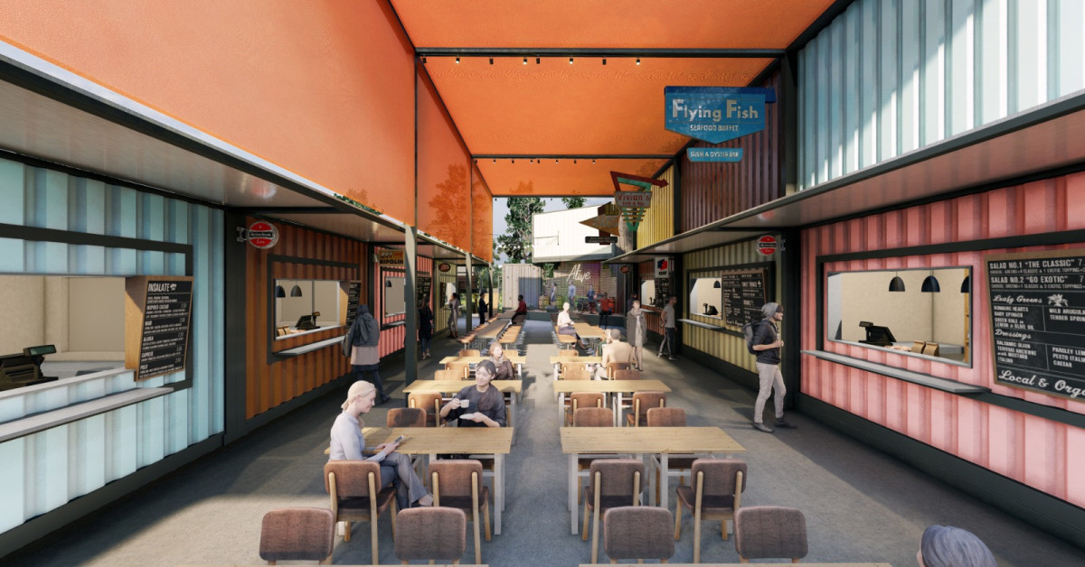 Cosford Road site to be redeveloped into food and beverage container park - EDGEPROP SINGAPORE