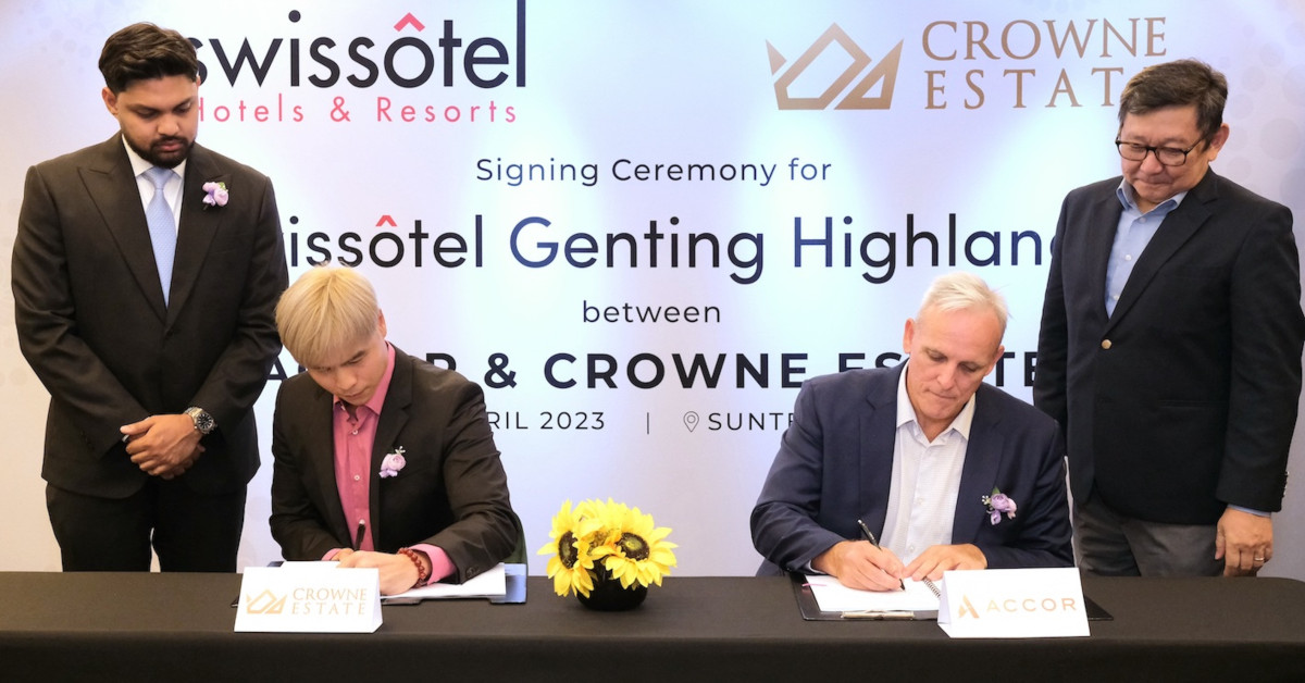 Accor and Crowne Estate form partnership to bring Swissôtel resort to Malaysia's Genting Highlands - EDGEPROP SINGAPORE