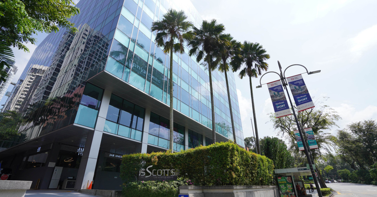 Ground floor retail units at 15 Scotts on the market for $38.8 mil - EDGEPROP SINGAPORE