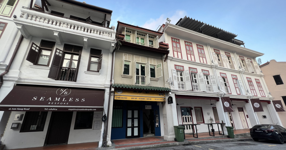 Shophouse at Ann Siang Road for sale at $22 mil - EDGEPROP SINGAPORE