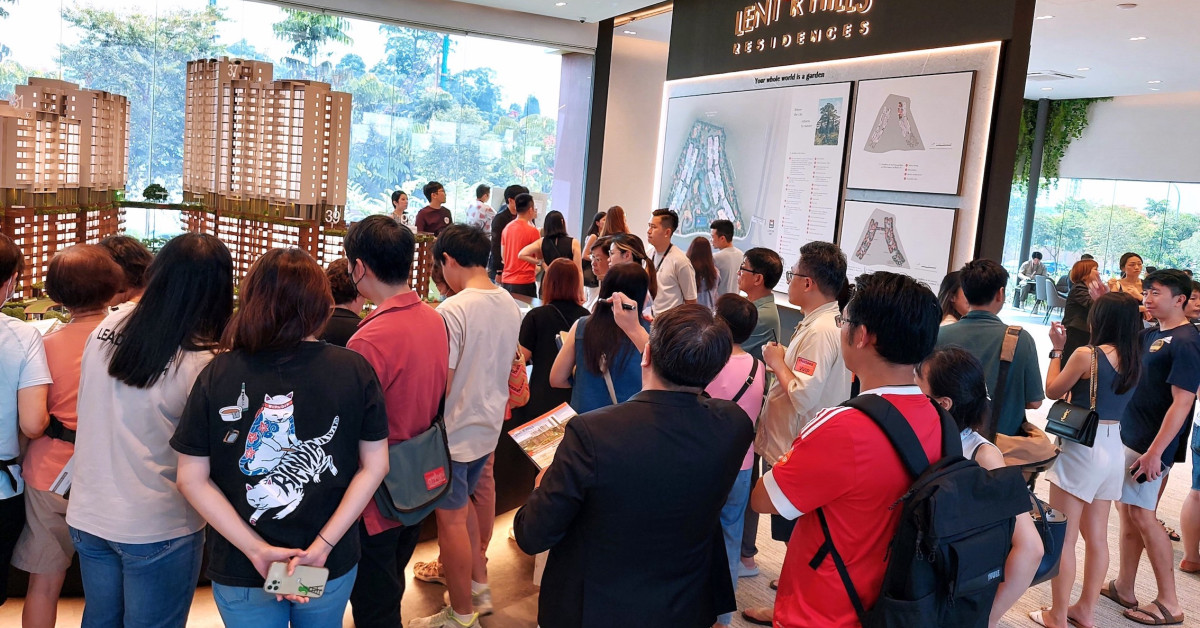 Lentor Hills Residences is 50% sold on launch weekend at an average price of $2,080 psf - EDGEPROP SINGAPORE