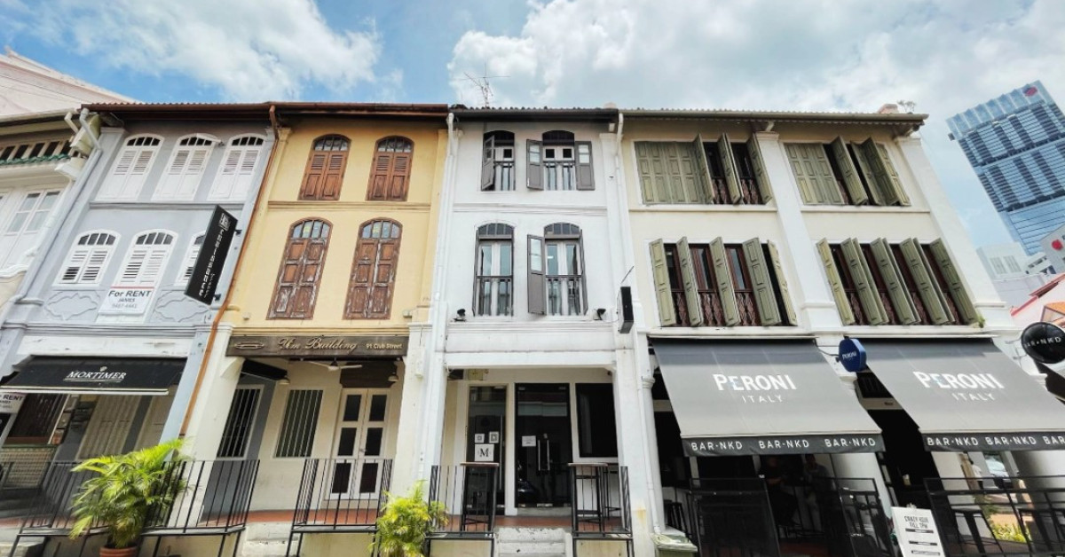 Club Street and Yio Chu Kang Road shophouses for sale at $20.4 mil - EDGEPROP SINGAPORE