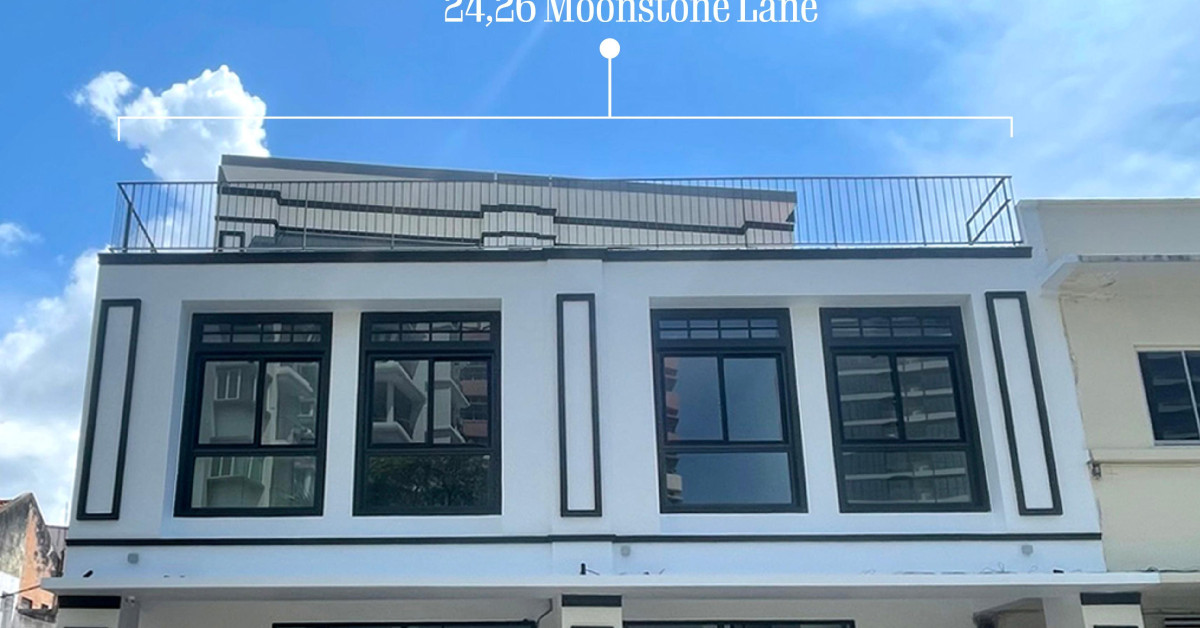 Two freehold shophouses on Moonstone Lane for sale at $12.68 mil - EDGEPROP SINGAPORE