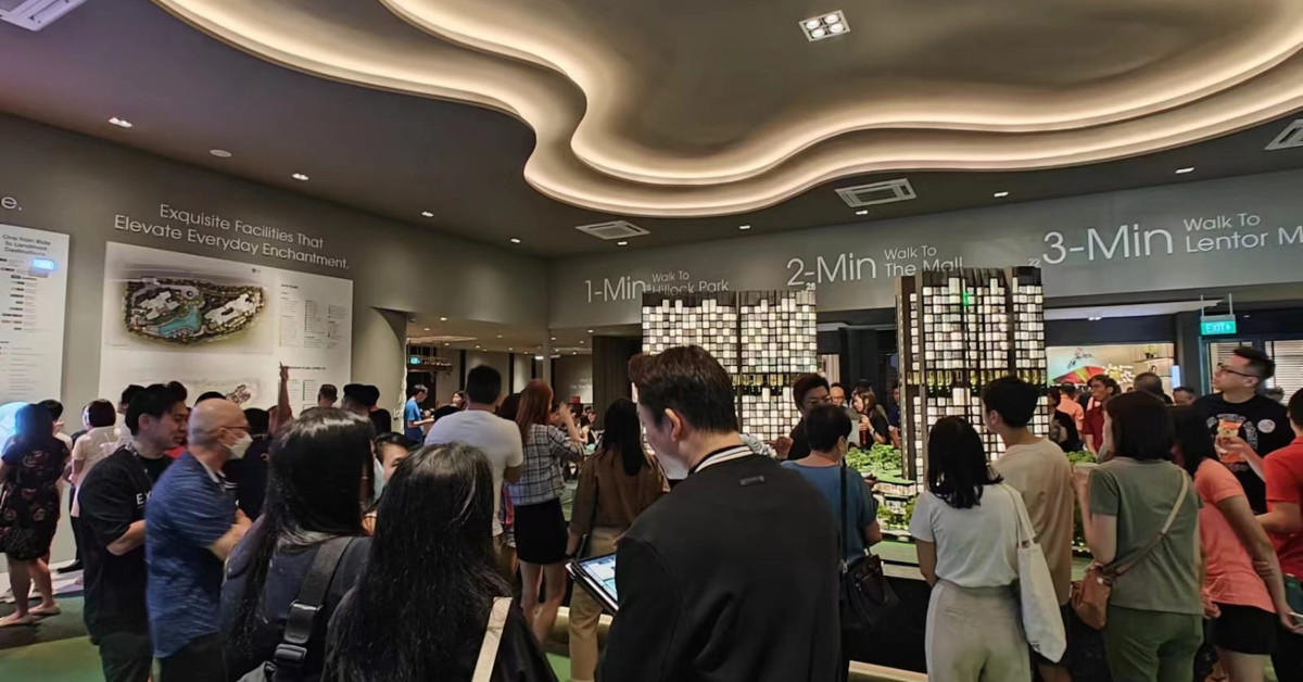Hillock Green preview attracts over 1,600 visitors on the first weekend  - EDGEPROP SINGAPORE