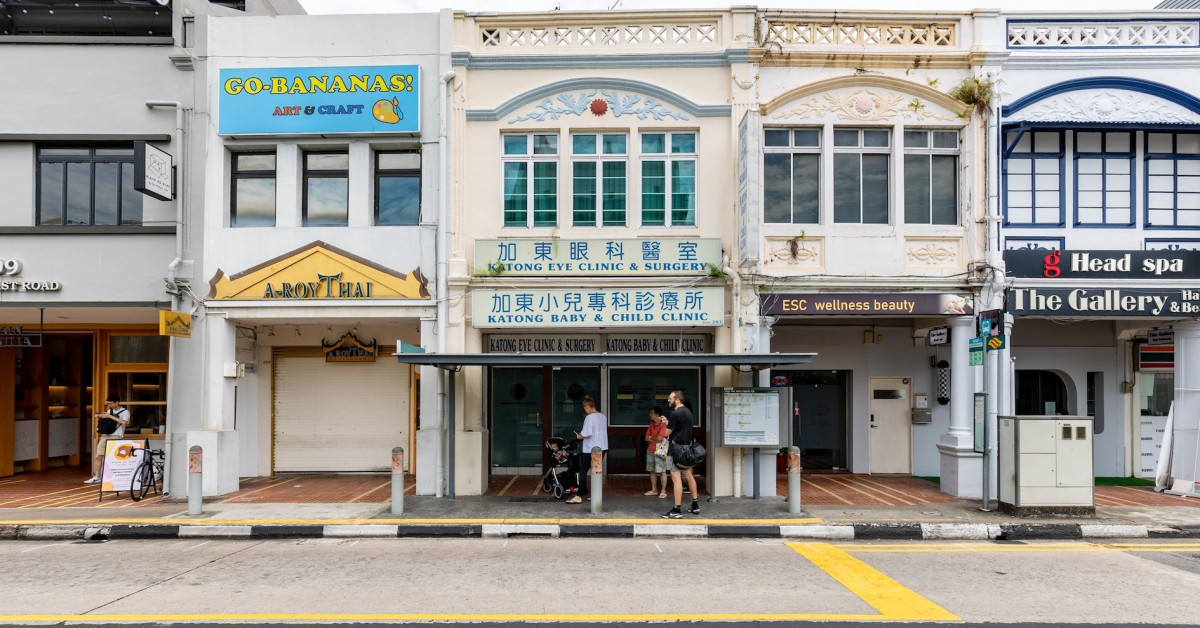 Katong clinics shophouse on East Coast Road for sale at $9.8 mil - EDGEPROP SINGAPORE