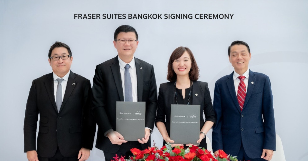 Frasers Hospitality signs agreement to manage fifth Bangkok property at One Bangkok - EDGEPROP SINGAPORE