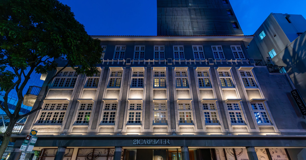 21 Carpenter: Heritage boutique hotel pays tribute to its history  - EDGEPROP SINGAPORE