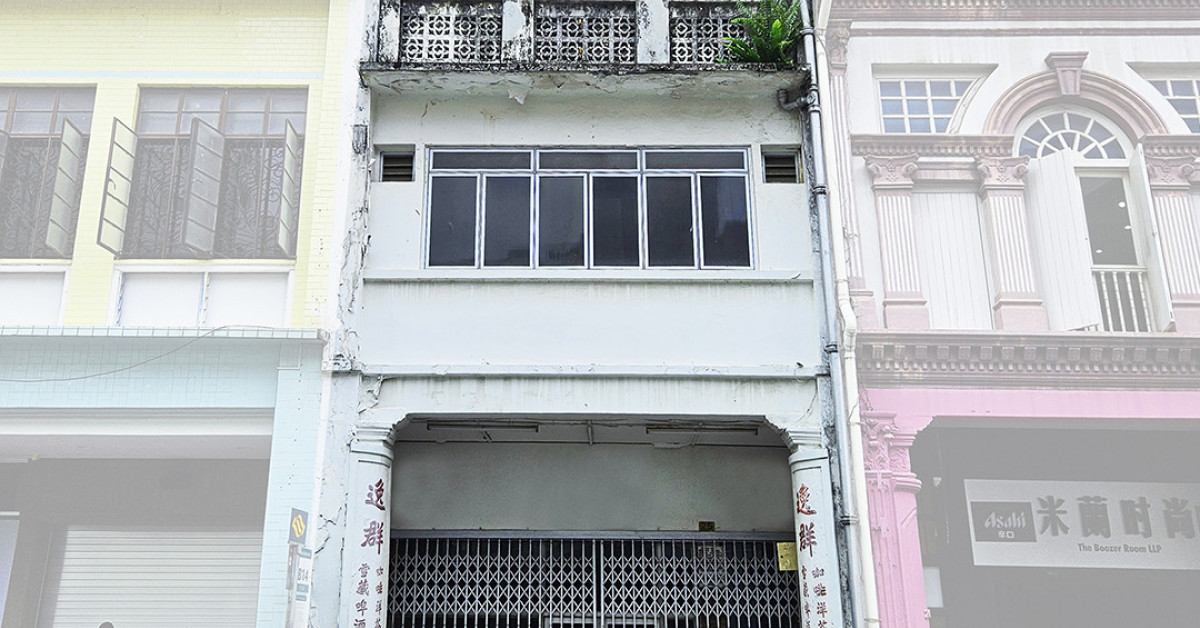 999-year leasehold shophouse on Purvis Street for sale at $19.2 mil - EDGEPROP SINGAPORE