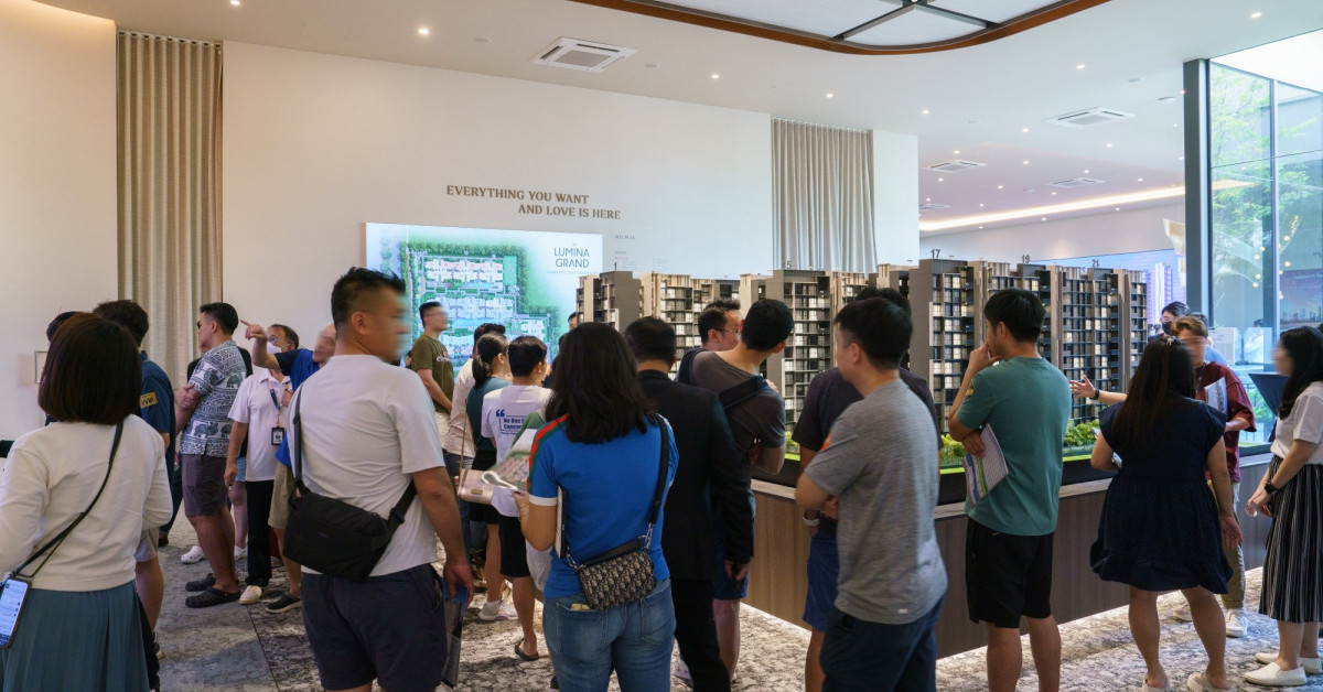 Lumina Grand, first EC project launch of 2024 draws 2,000 visitors - EDGEPROP SINGAPORE