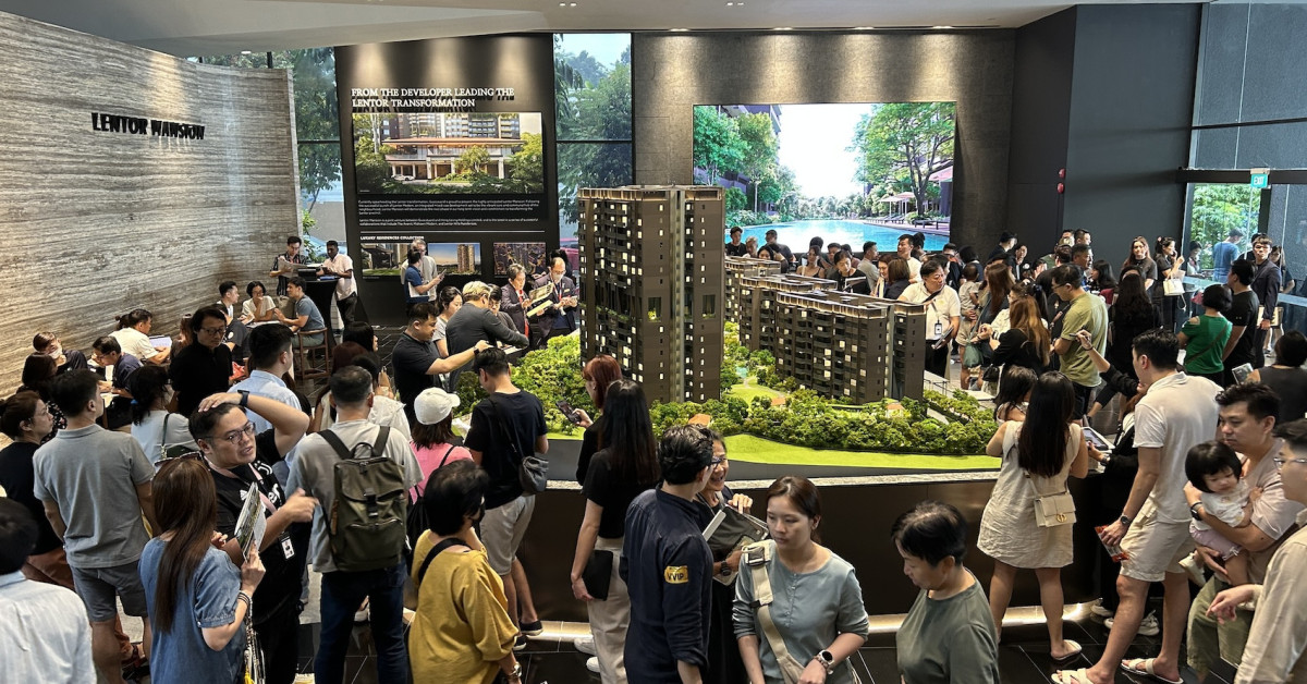 Preview of Lentor Mansion draws over 5,000 visitors  - EDGEPROP SINGAPORE