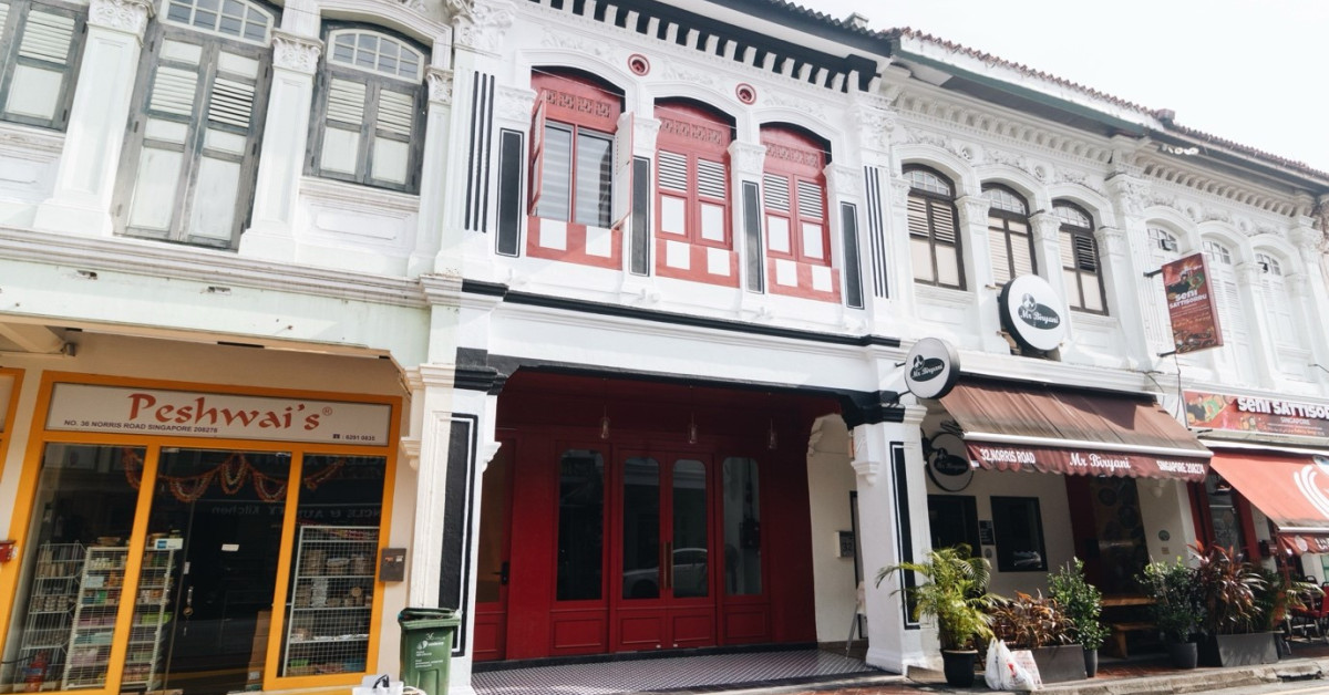  Three conservation shophouses at Little India for sale from $7.2 mil  - EDGEPROP SINGAPORE