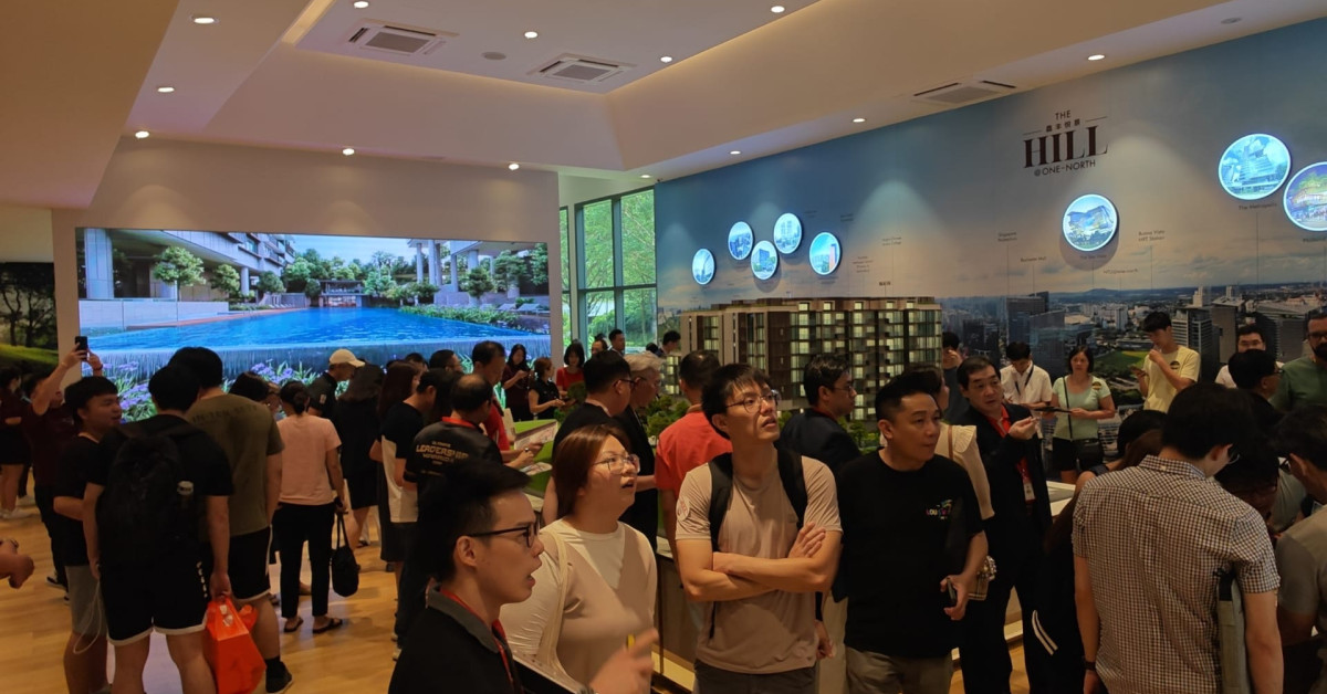 Preview of the Hill @ One-North reels in 1,500 visitors over the weekend - EDGEPROP SINGAPORE
