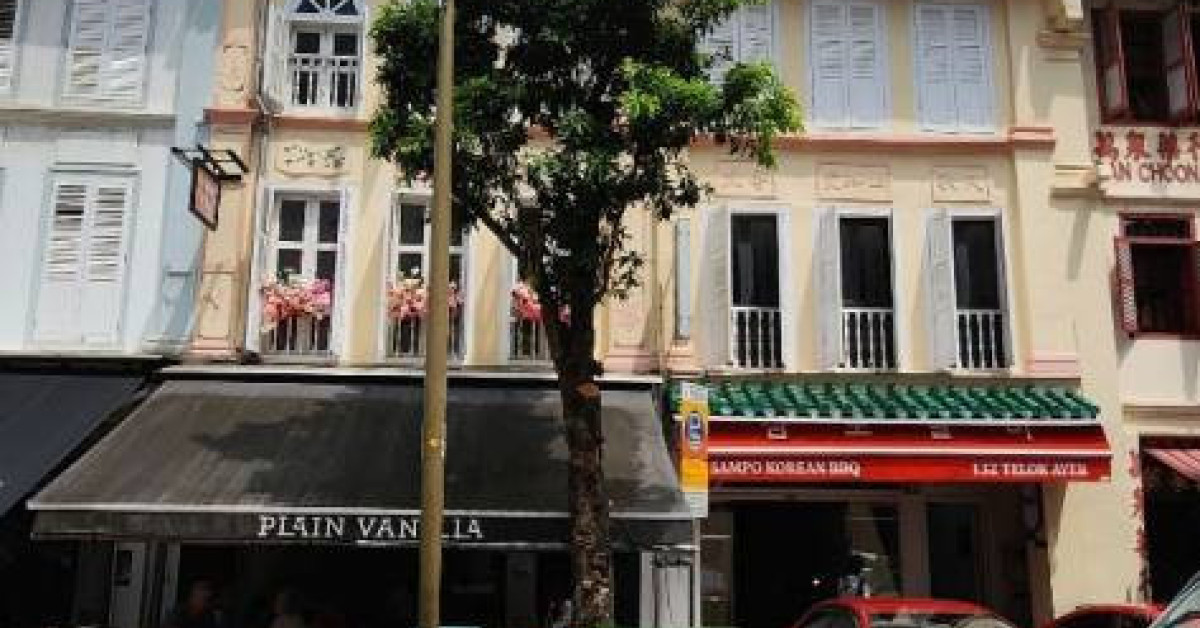 Conservation shophouses on Telok Ayer Street for sale at $42 mil - EDGEPROP SINGAPORE