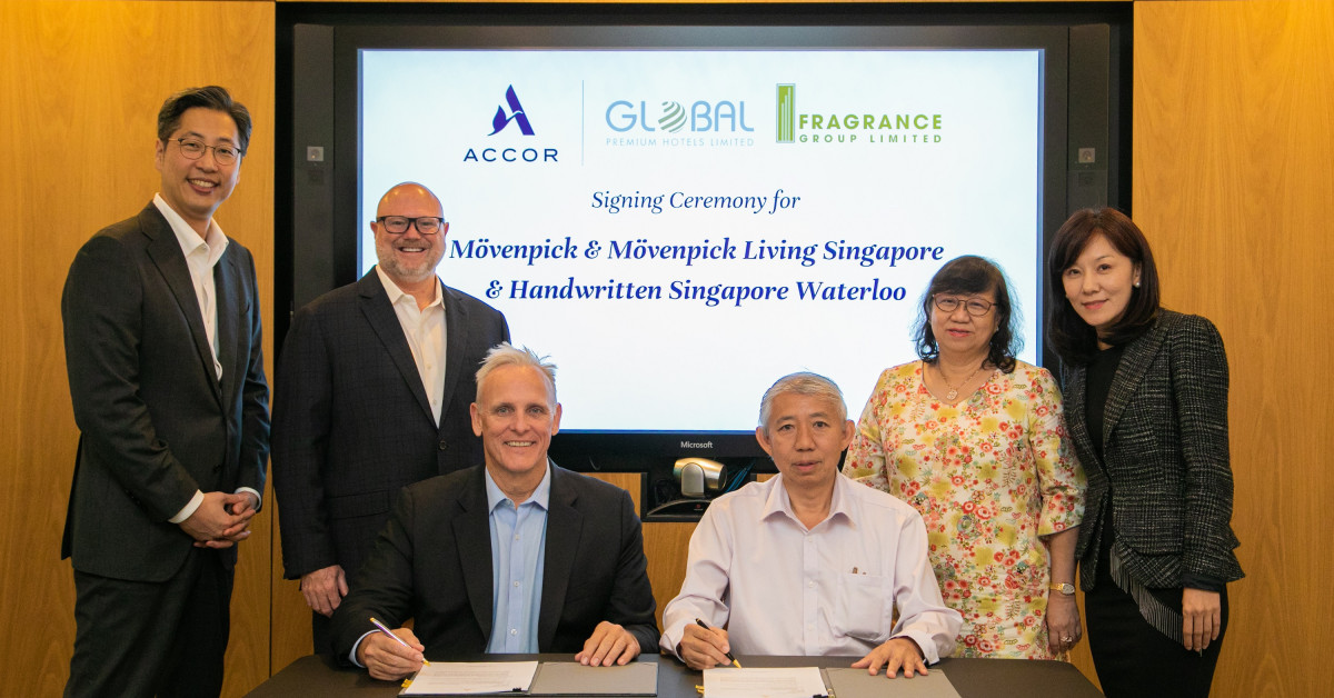 Accor partners Fragrance Group and Global Premium Hotels to open three new Singapore properties - EDGEPROP SINGAPORE