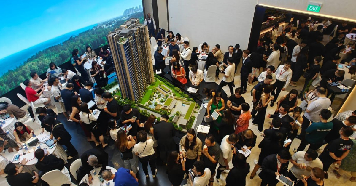 Over 50% of units sold at an average of $3,260 psf on launch day at Meyer Blue - EDGEPROP SINGAPORE