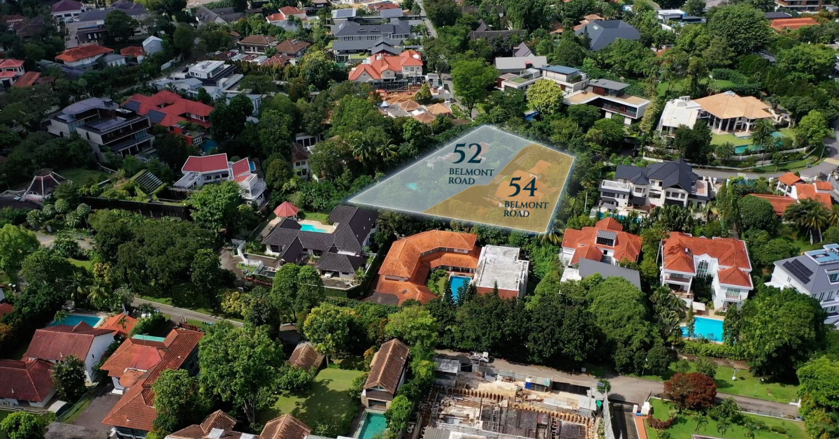 Two GCBs on Belmont Road for sale at $88.8 mil - EDGEPROP SINGAPORE