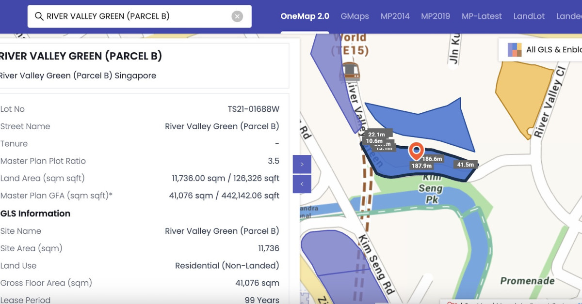 GuocoLand tops five bidders for River Valley Green Parcel B with $1,420 psf ppr bid  - EDGEPROP SINGAPORE