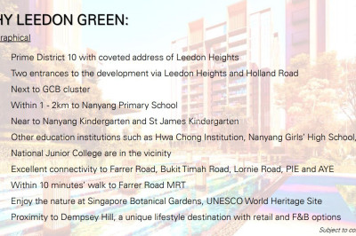 LEEDON GREEN Apartment / Condo | Listing
