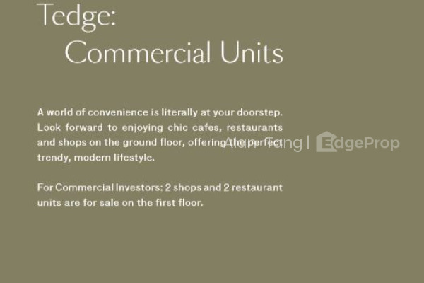 TEDGE Apartment / Condo | Listing