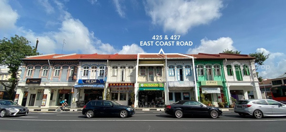 Freehold East Coast Road shophouses going for $7.8 mil - Property News