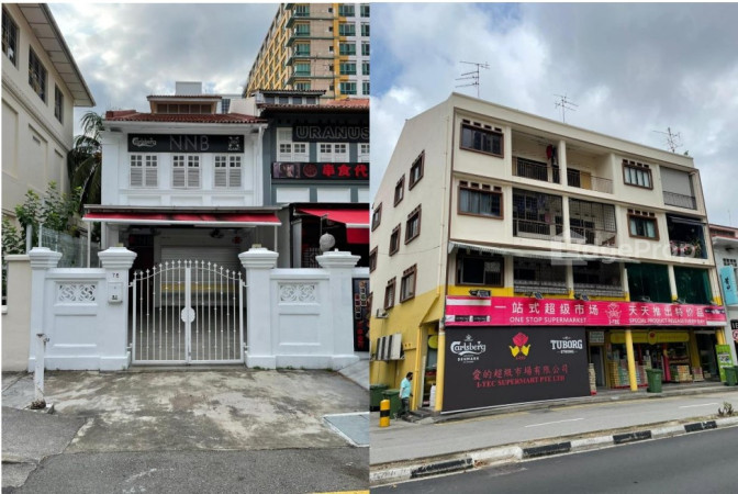 Prinsep Street shophouse and strata commercial space at Kitchener Road put up for sale - Property News