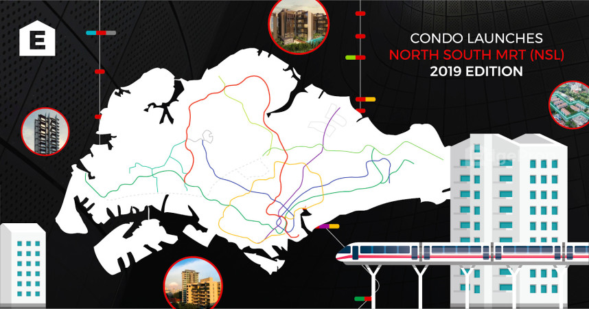 New Condo Launches within 500m of a North South Line (NSL) Station: 2019 Edition - Property News