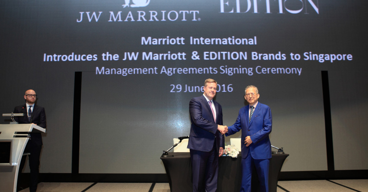 Marriott International to manage South Beach Hotel - EDGEPROP SINGAPORE