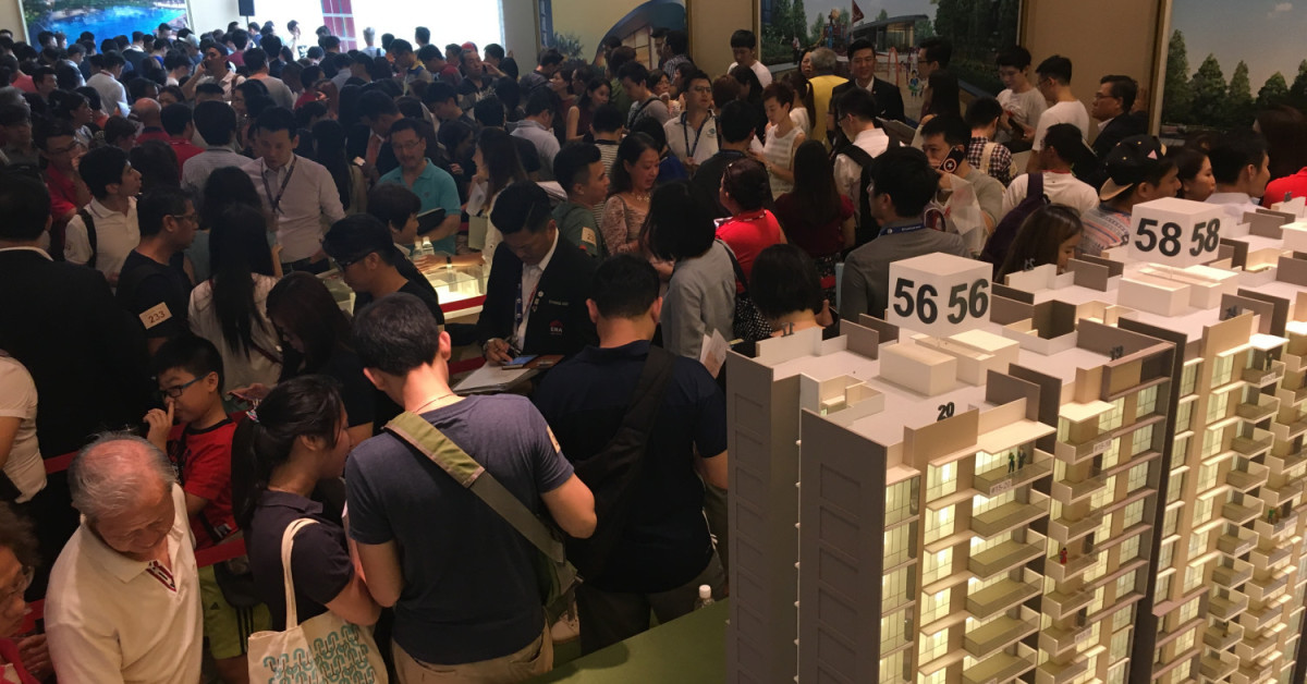 Developer sales falls 58% in August - EDGEPROP SINGAPORE