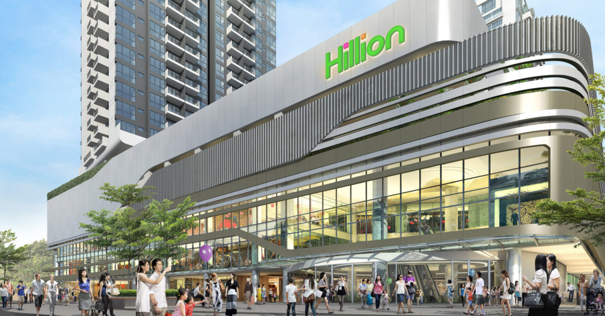 90% of retail space at Hillion Mall taken up - EDGEPROP SINGAPORE