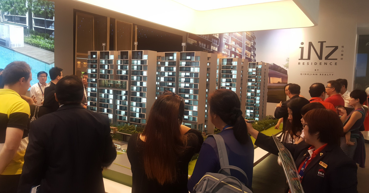 iNz Residence draws over 450 e-applications - EDGEPROP SINGAPORE