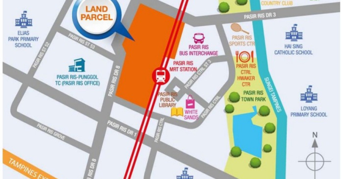 Pasir Ris Central white site up for sale under GLS programme - EDGEPROP SINGAPORE