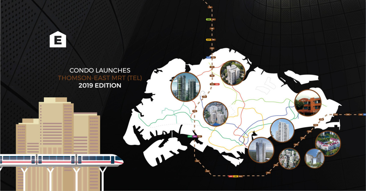 [UPDATED] New Condo Launches within 500m of a Thomson-East Coast Line (TEL) MRT Station: 2019 Edition  - EDGEPROP SINGAPORE