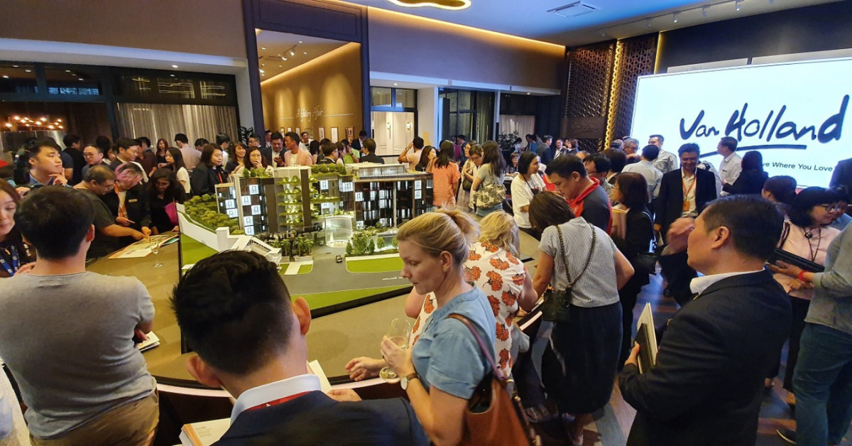 Buyers snap up 10 units at Van Holland on opening weekend of sales - EDGEPROP SINGAPORE