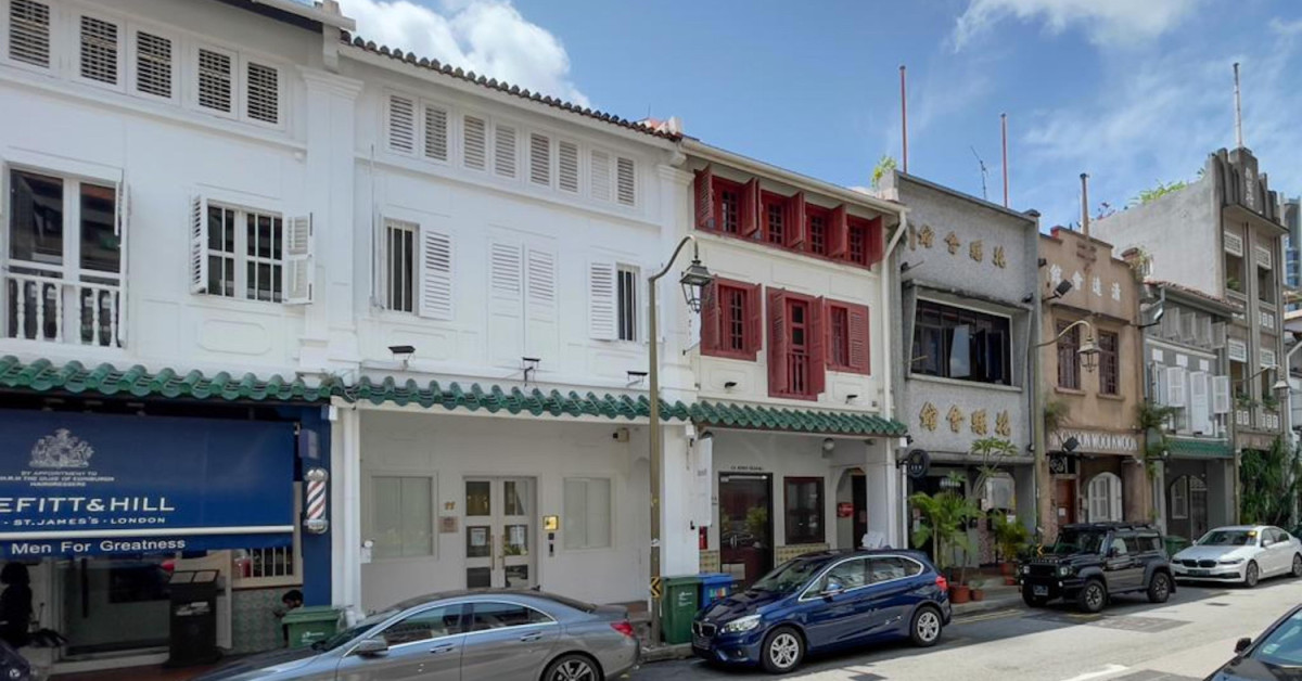 Ann Siang Road shophouse hits new high of $3,760 psf; Sago Street shophouse at $3,256 psf - EDGEPROP SINGAPORE