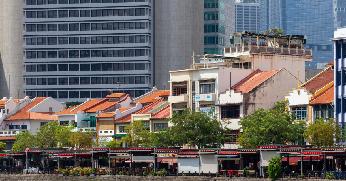 Rare six-storey conservation shophouse at Boat Quay selling for $28 mil - EDGEPROP SINGAPORE