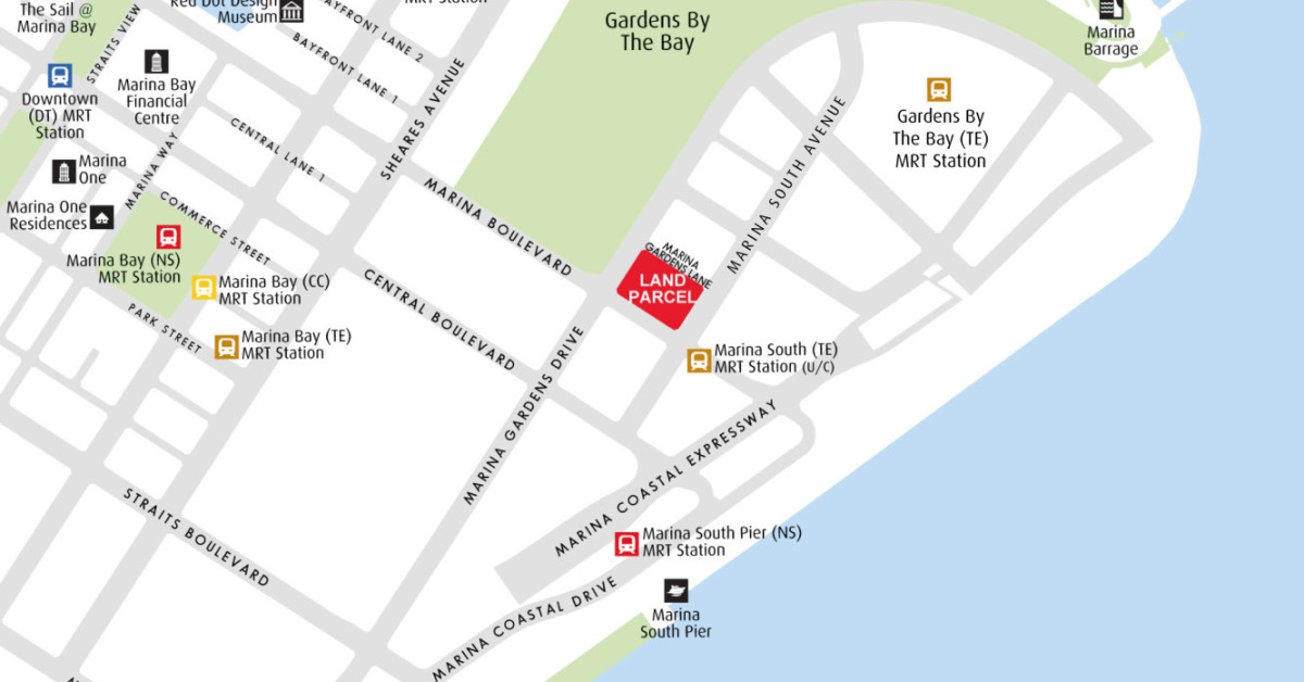 GLS site at Marina Gardens Lane launched for tender  - EDGEPROP SINGAPORE