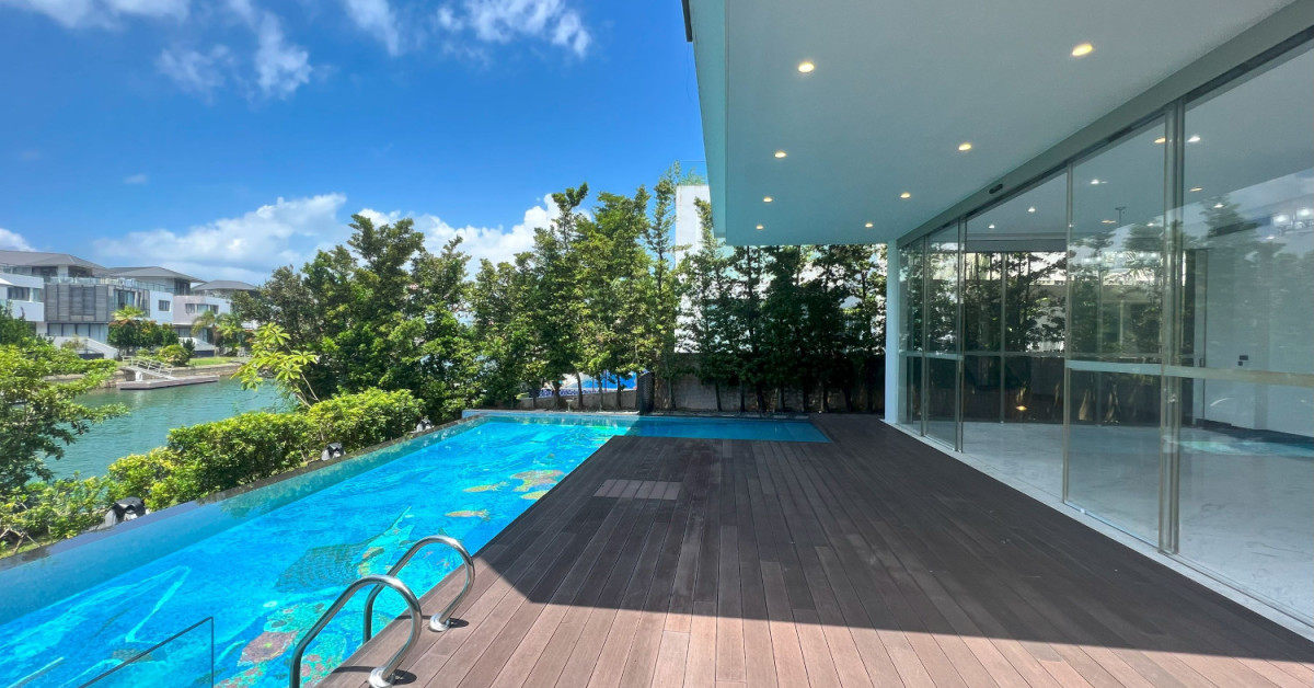 Three-storey Sentosa Cove bungalow on sale for $21.99 mil - EDGEPROP SINGAPORE