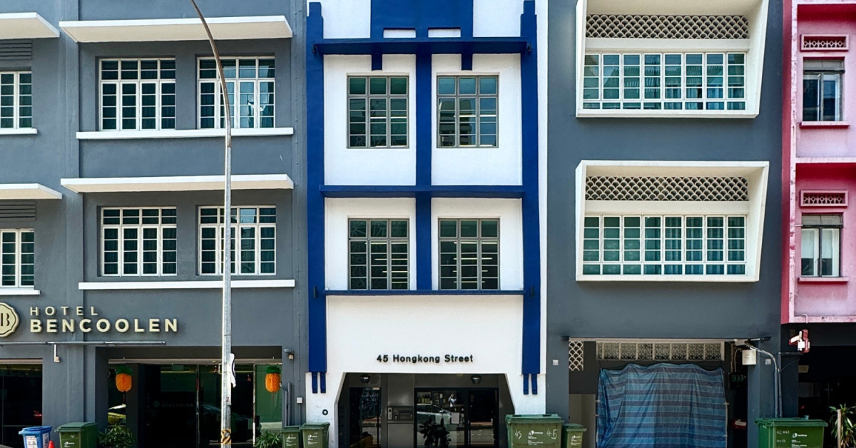 Hongkong Street shophouse on the market for $23.65 mil  - EDGEPROP SINGAPORE