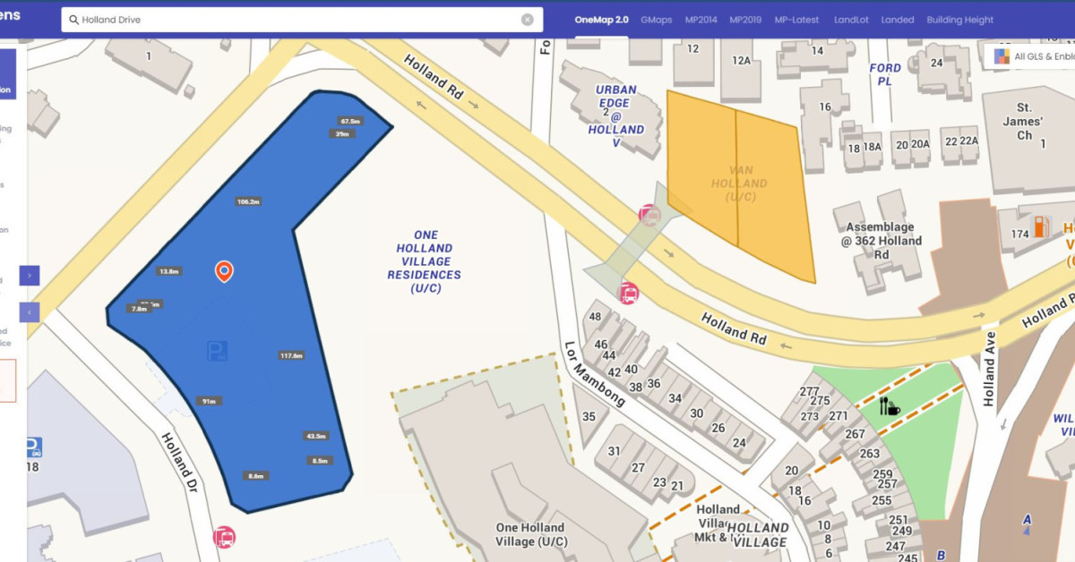 CapitaLand and UOL-led consortium awarded Holland Drive GLS site - EDGEPROP SINGAPORE